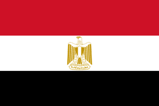 Flagge Ägyptens